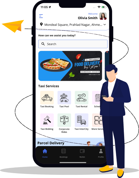 Careem Clone - Ride Hailing and Food Delivery App