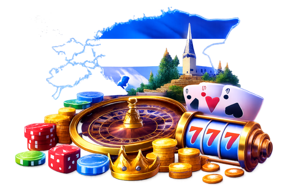 Top Lubatud Online-Kasiinod Eestis 2026