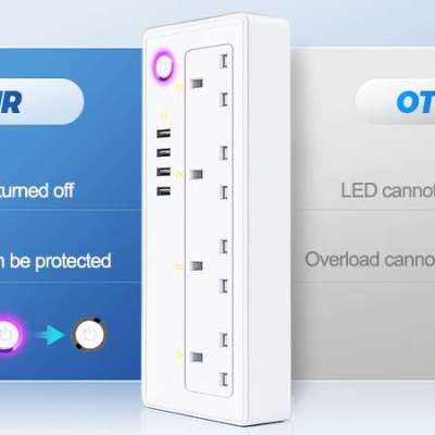 WiFi Smart Socket UK 13A Surge Protector 1.5m Smart Extension Profile Picture