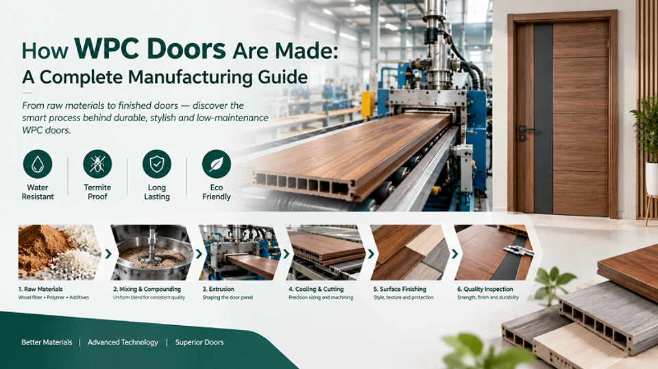 How WPC Doors Are Made: A Complete Manufacturing Guide